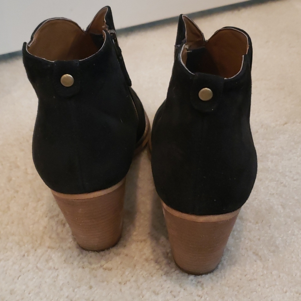 Susina- Ankle Boots- Black Suede - Picture 5 of 7